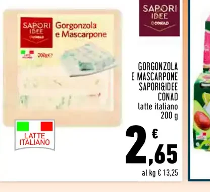 Gorgonzola e mascarpone Sapori&Dintorni Conad