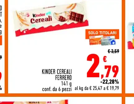 Kinder Cereali