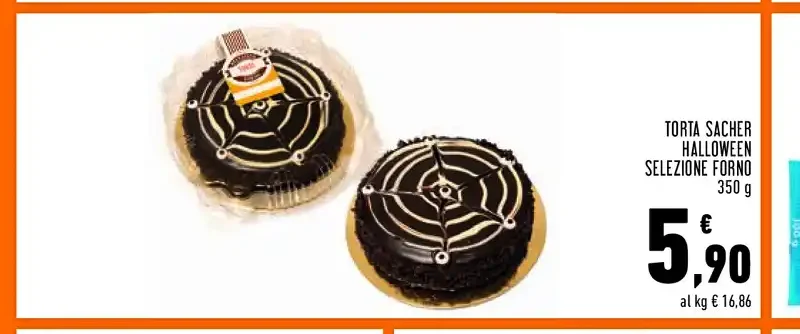 Torta Sacher Halloween