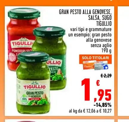 Gran Pesto alla Genovese Tigullio