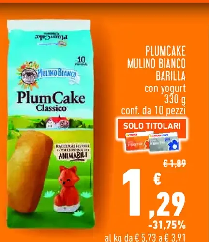 PlumCake Mulino Bianco Barilla