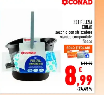 Set pulizia Conad