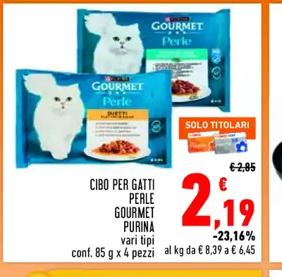 Cibo per gatti Perle Gourmet Purina