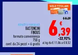 Bastoncini Findus