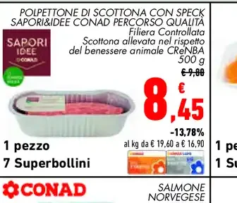 Polpettone di scottona con speck