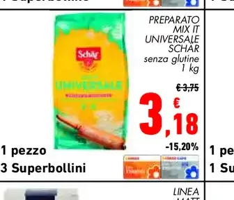 Preparato mix universale