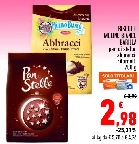 Biscotti Mulino Bianco Barilla