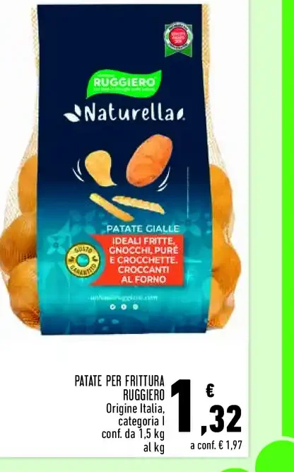 Patate per frittura