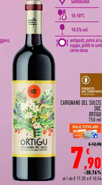 Carignano del Sulcis DOC