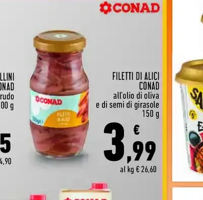 Filetti di alici Conad
