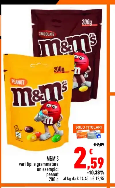 M&M’s Peanut