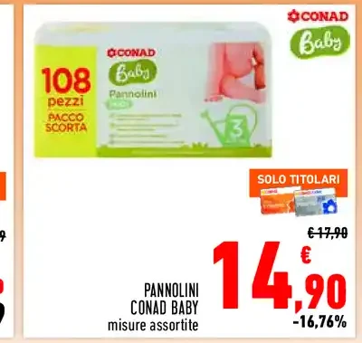 Pannolini Conad Baby