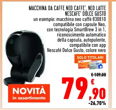 Macchina da caffè Nescafé Dolce Gusto