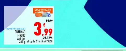 Gratinati Findus