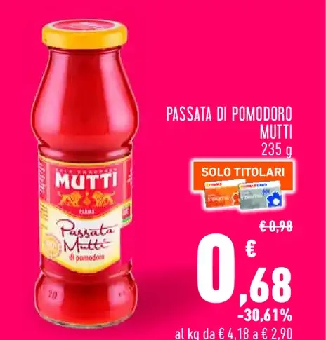 Passata di pomodoro Mutti