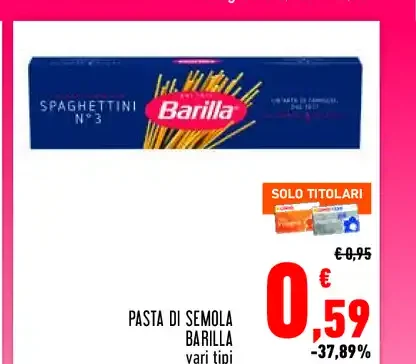 Pasta di semola Barilla
