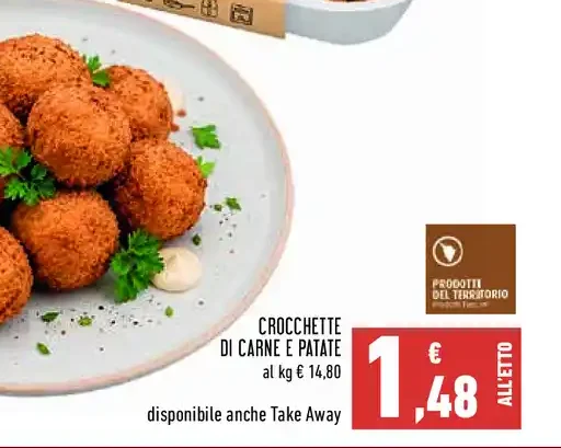 Crocchette di carne e patate