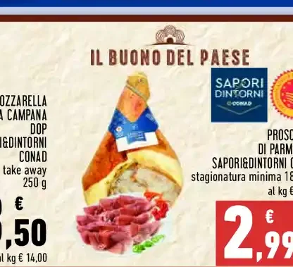 Prosciutto di Parma DOP Sapori&Dintorni Conad