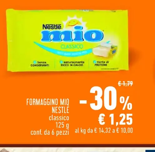 Formaggino Mio Nestlé classico