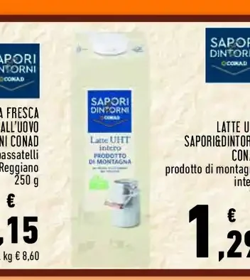 Latte UHT Sapori&Dintorni Conad