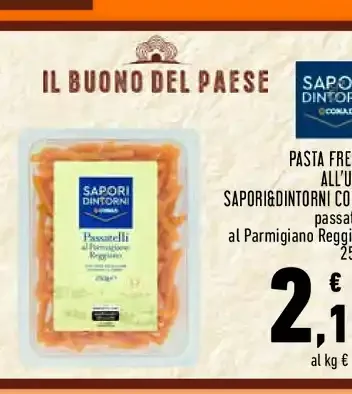 Pasta fresca all’uovo Sapori&Dintorni Conad