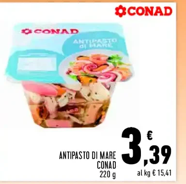 Antipasto di mare Conad