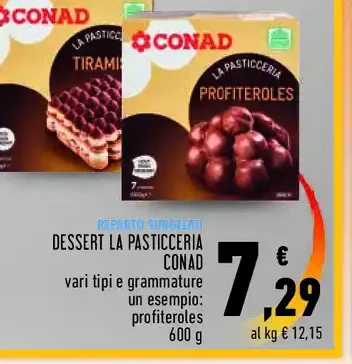 Profiteroles Conad