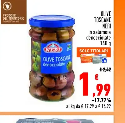 Olive toscane Neri