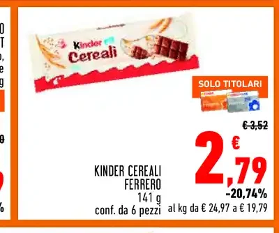 Kinder Cereali