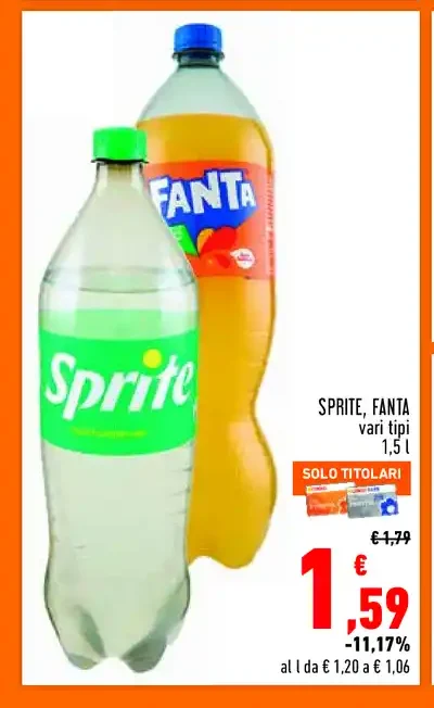 Sprite/Fanta