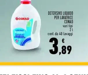 Detersivo liquido per lavatrice