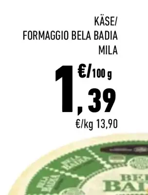 Formaggio Bella Badia Mila
