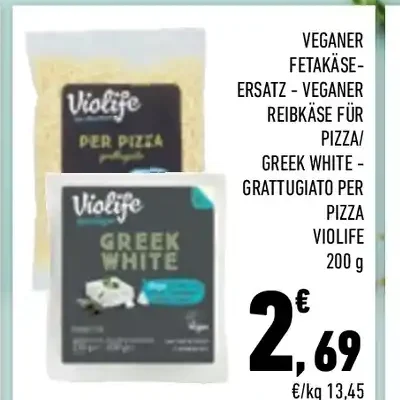 Alternativa vegana alla feta Violife