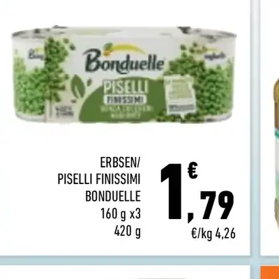 Piselli finissimi Bonduelle