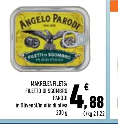 Filetti di sgombro Parodi
