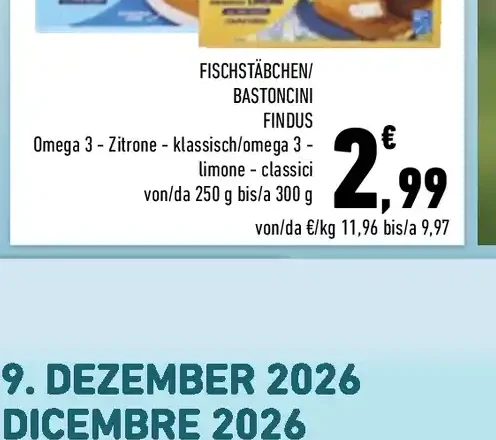 Bastoncini di pesce