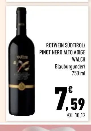 Pinot nero Alto Adige