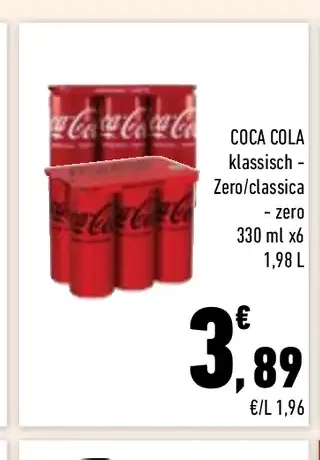 Coca-Cola classica o zero