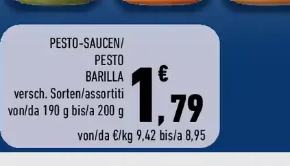 Pesto Barilla