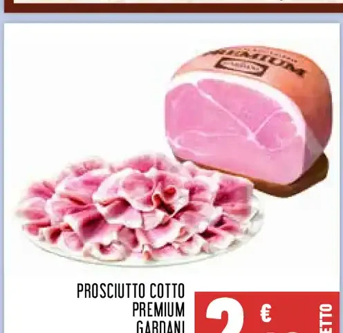 Prosciutto cotto premium