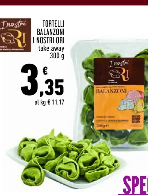 Tortelli balanzoni I Nostri Ori