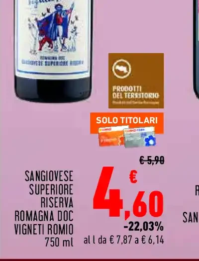 Sangiovese Superiore Riserva Romagna DOC