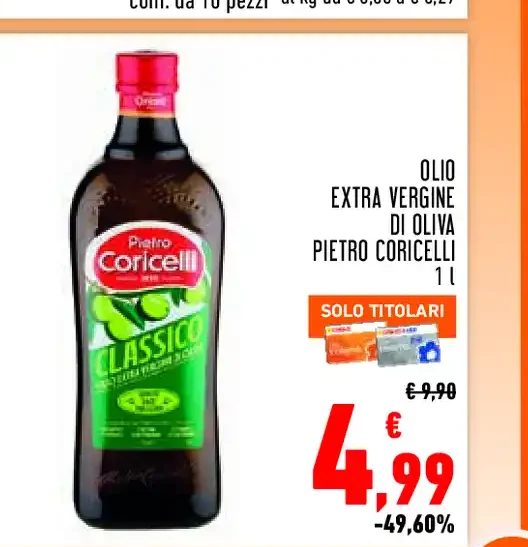 Olio extra vergine di oliva classico Pietro Coricelli