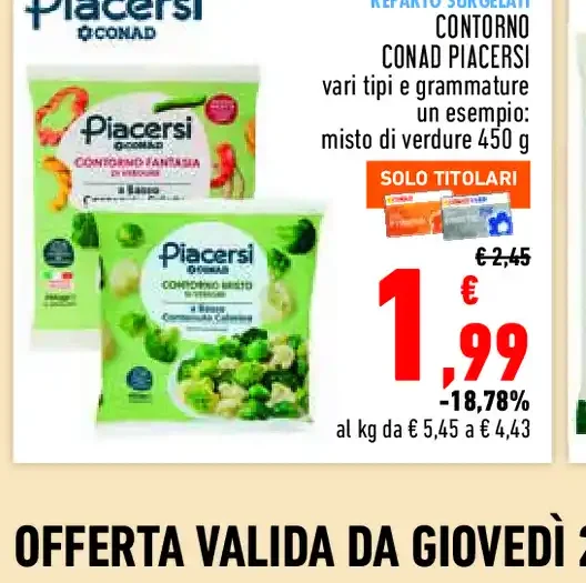Contorno Conad Piacersi