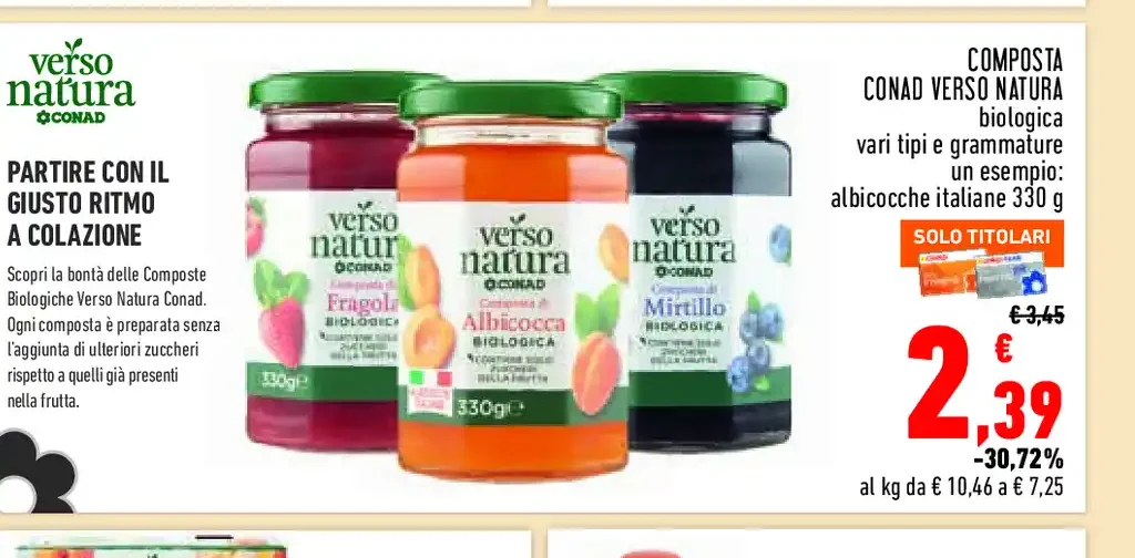 Composta biologica Conad Verso Natura