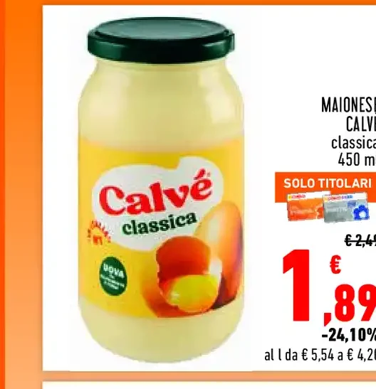 Maionese Calvé classica
