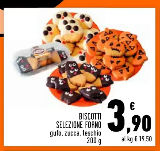 Biscotti selezione forno Halloween