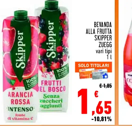 Bevanda alla frutta Skipper