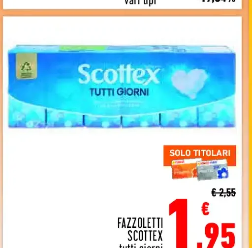 Fazzoletti Scottex Tutti Giorni