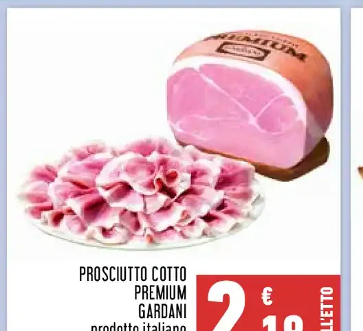 Prosciutto cotto premium Gardani